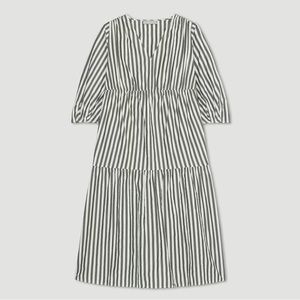 Everlane The Poplin Tiered Dress